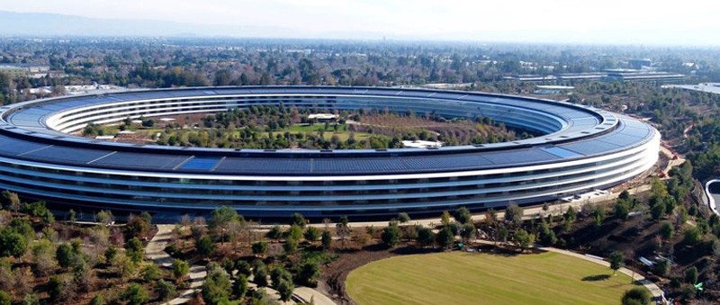Apple Park đã được nhận chứng chỉ Platinum LEED