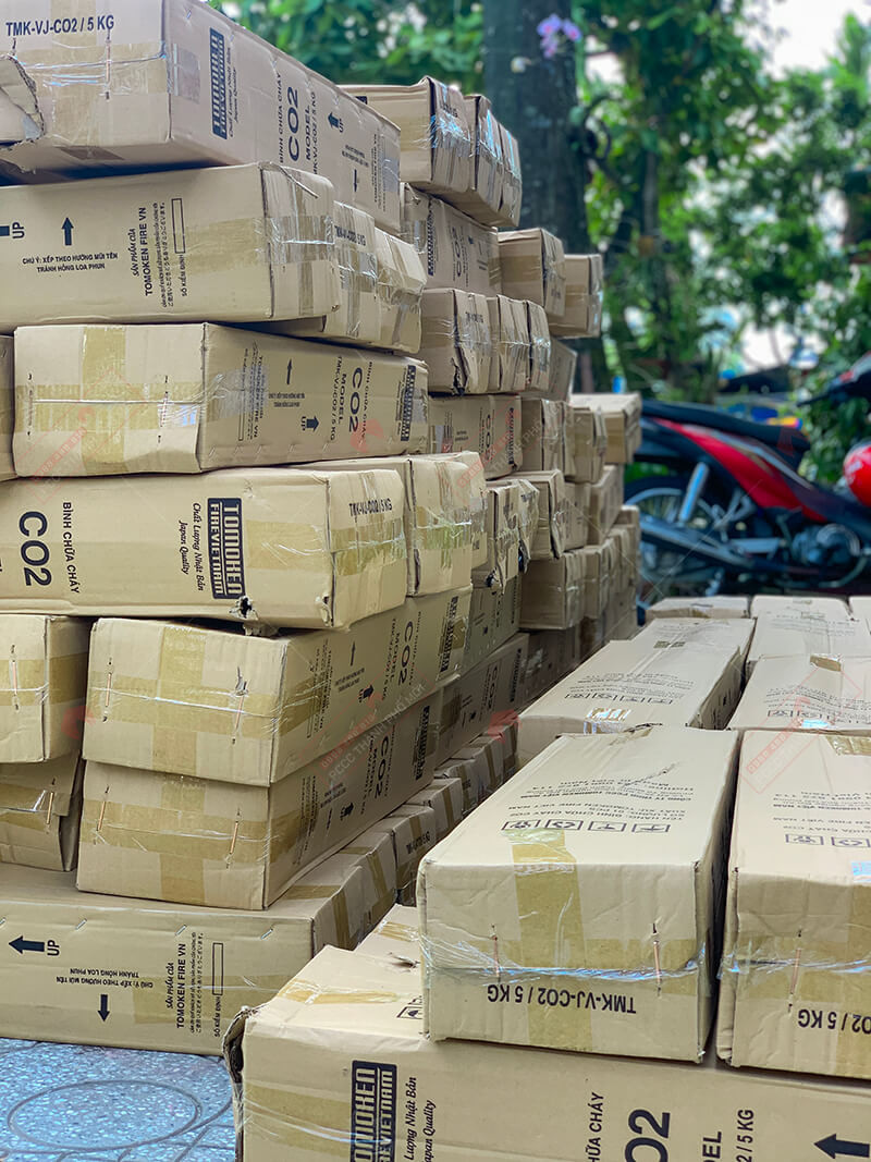 Thiết bị PCCC khác đi kèm bình chữa cháy cho doanh nghiệp