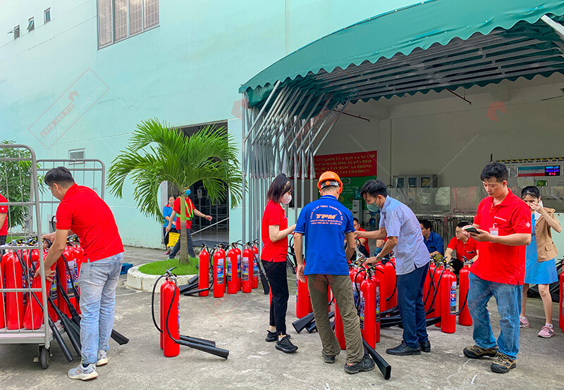 Tư vấn lựa chọn và nạp bình chữa cháy phù hợp tại Đồng Nai