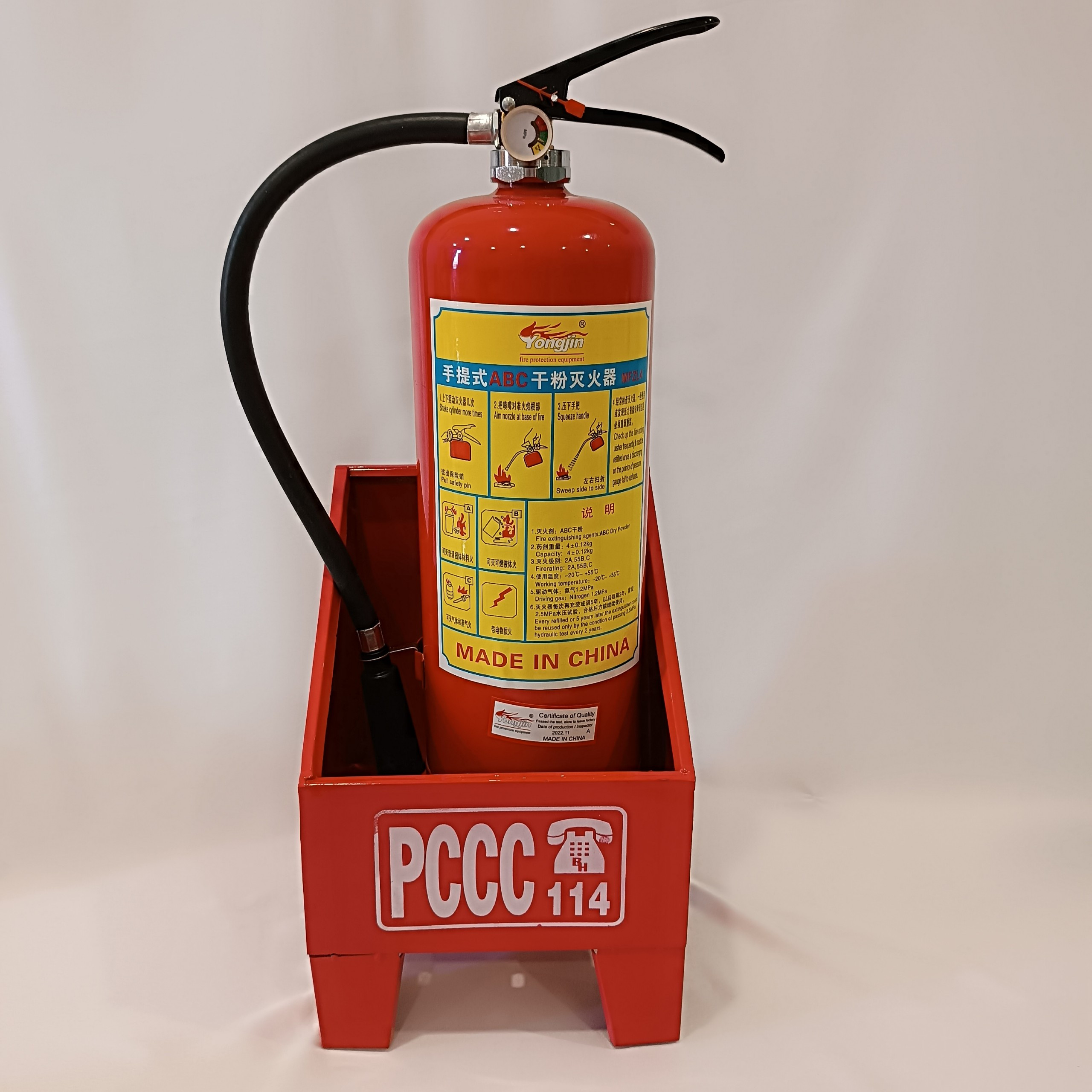 Bình chữa cháy bột ABC 4kg an toàn, tiện lợi cho gia đình và văn phòng nhỏ