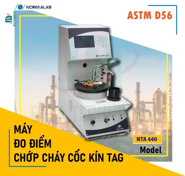 Máy đo điểm chớp cháy cốc kín TGA NTA 440