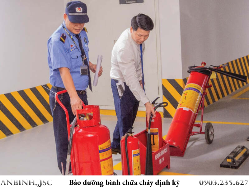 Cách Bảo Trì Bình Chữa Cháy Đúng Chuẩn Giúp Đảm Bảo An Toàn 1 Bao tri bao duong binh chua chay 1