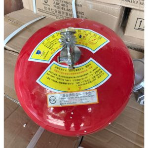 Bình cầu chữa cháy tự động 6kg dạng bột ABC chuyên dụng